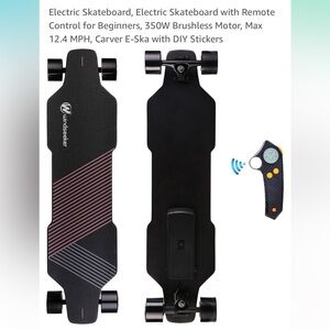Carver E-Ska Electric Skateboard with Remote